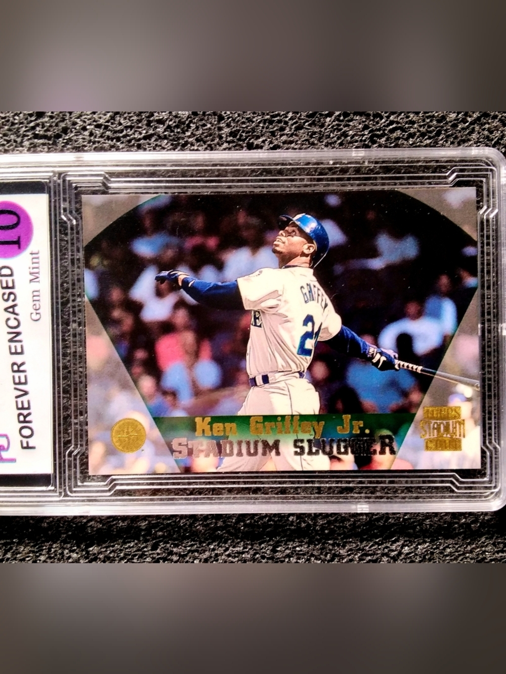 Ken Griffey Jr. ’Stadium Slugger’ Baseball Card - Blue/White